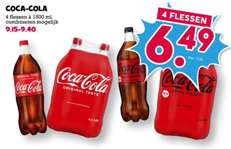 Coca-Cola   cola folder aanbieding bij  Boons Markt - details