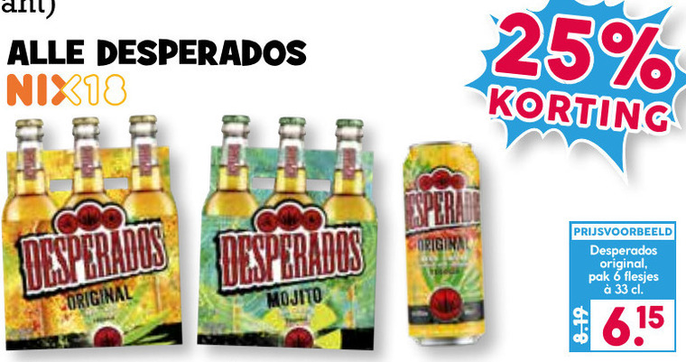 Desperados   speciaalbier folder aanbieding bij  Boons Markt - details