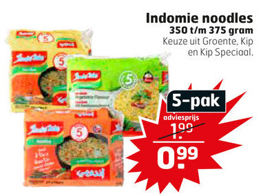 Indomie   noodles folder aanbieding bij  Trekpleister - details