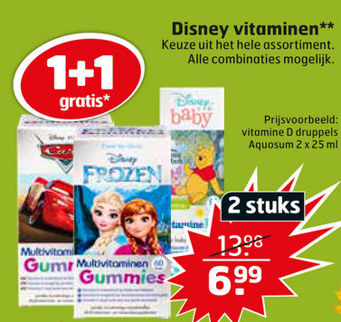 Gummies   multivitaminen folder aanbieding bij  Trekpleister - details