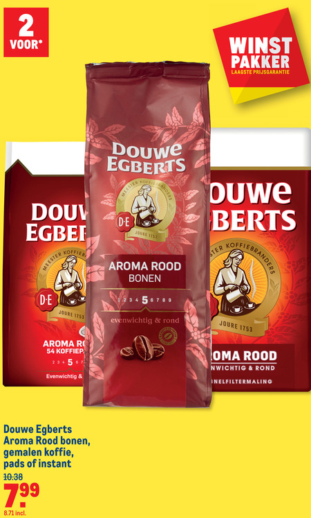 Douwe Egberts   oploskoffie, koffiepad folder aanbieding bij  Makro - details