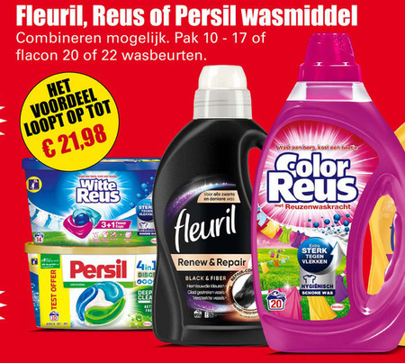 Persil   wasmiddel folder aanbieding bij  Dirk - details