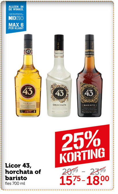 Licor 43   likeur folder aanbieding bij  Coop - details