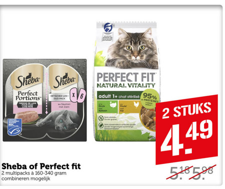 Sheba   kattenvoer folder aanbieding bij  Coop - details