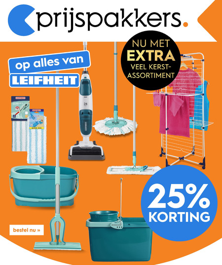 Theoretisch Kinderdag regenval Leifheit vloerwisser, vloerwisdoekjes folder aanbieding bij Blokker -  details