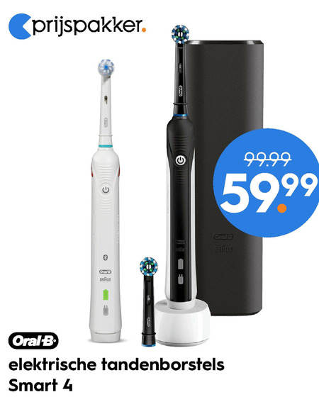 Braun Oral-B   electrische tandenborstel folder aanbieding bij  Blokker - details