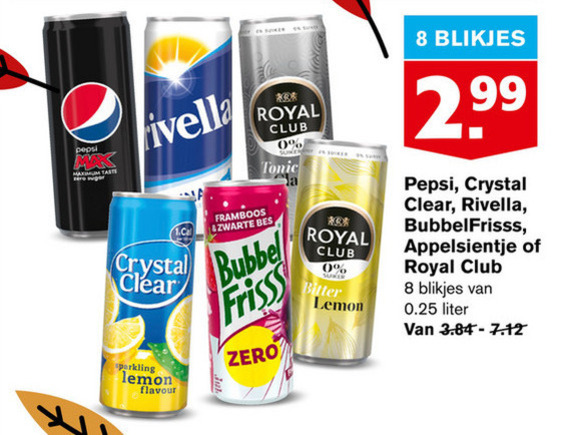 Appelsientje   cola, frisdrank folder aanbieding bij  Hoogvliet - details