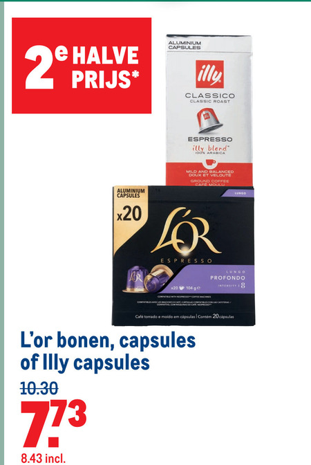 Douwe Egberts L Or   koffiecups, koffiebonen folder aanbieding bij  Makro - details