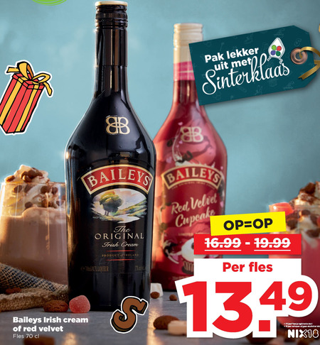 Baileys   likeur folder aanbieding bij  Plus - details