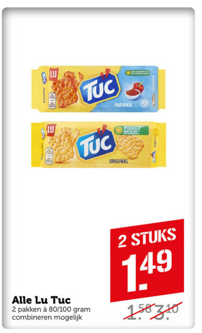 Lu Tuc   zoutje folder aanbieding bij  Coop - details