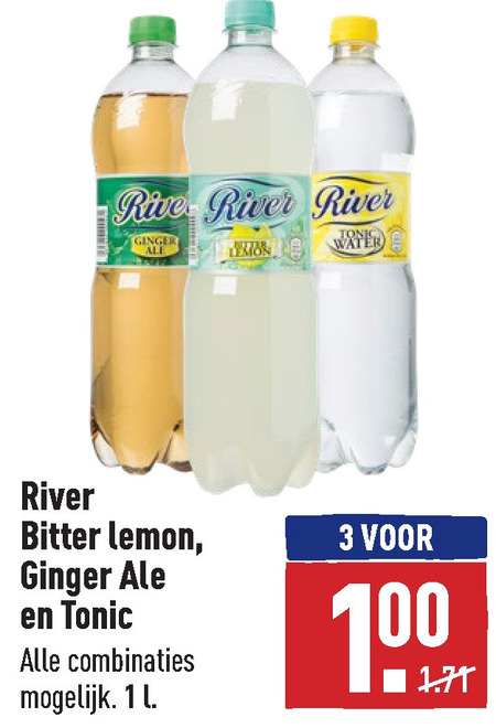 River   frisdrank folder aanbieding bij  Aldi - details