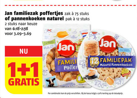 Jan   pannenkoek, poffertjes folder aanbieding bij  Poiesz - details