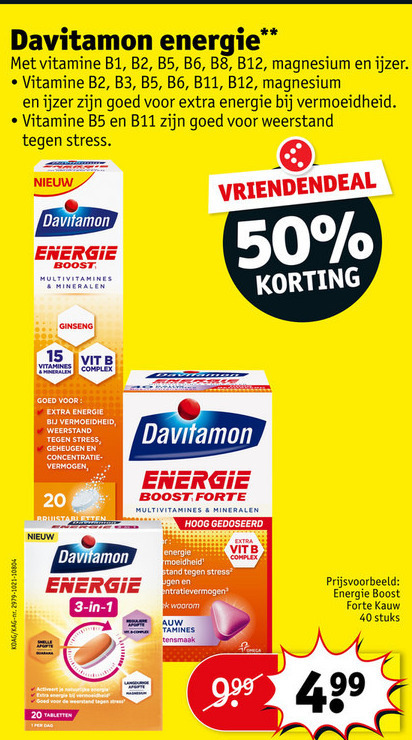 Davitamon   voedingssupplement folder aanbieding bij  Kruidvat - details