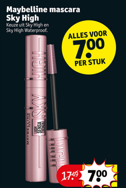 residentie naakt collegegeld Maybelline mascara folder aanbieding bij Kruidvat - details