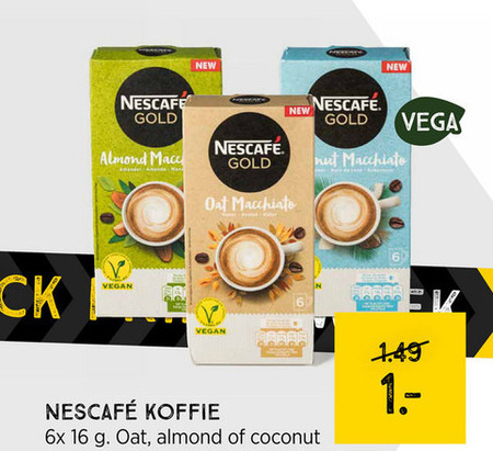 Nescafe   oploskoffie folder aanbieding bij  Xenos - details