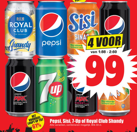 Royal Club   frisdrank, cola folder aanbieding bij  Dirk - details