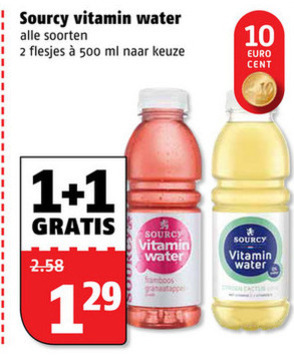 Sourcy   fruitdrank folder aanbieding bij  Poiesz - details