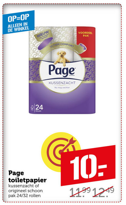 Page   toiletpapier folder aanbieding bij  Coop - details