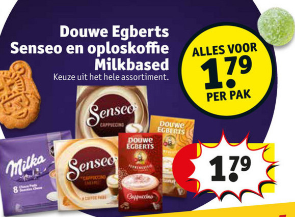 Douwe Egberts Senseo   koffiepad, oploskoffie folder aanbieding bij  Kruidvat - details