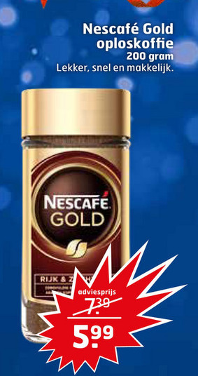 Nescafe   oploskoffie folder aanbieding bij  Trekpleister - details