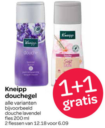 Kneipp   douchegel folder aanbieding bij  Spar - details