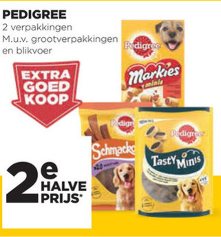 Pedigree   hondensnacks folder aanbieding bij  Jumbo - details