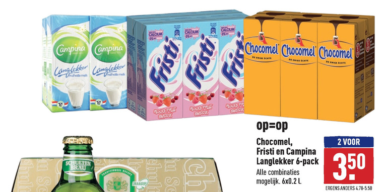 Chocomel   drinkyoghurt, chocolademelk folder aanbieding bij  Aldi - details