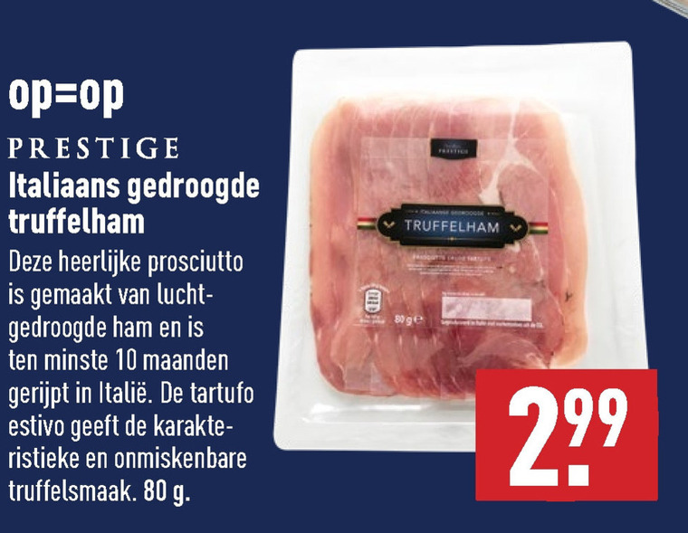 ham folder aanbieding bij Aldi details