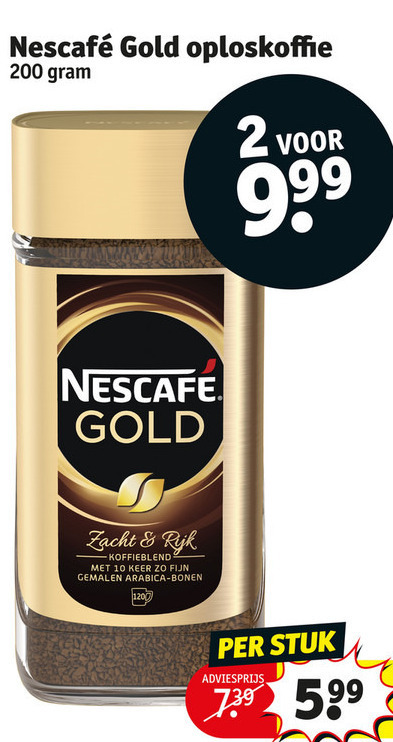 Nescafe   oploskoffie folder aanbieding bij  Kruidvat - details