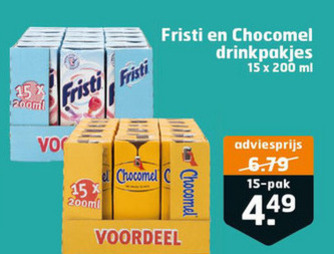 Chocomel   drinkyoghurt, chocolademelk folder aanbieding bij  Trekpleister - details