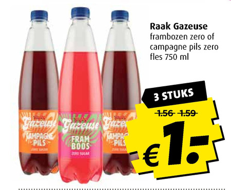 Raak   frisdrank folder aanbieding bij  Boni - details