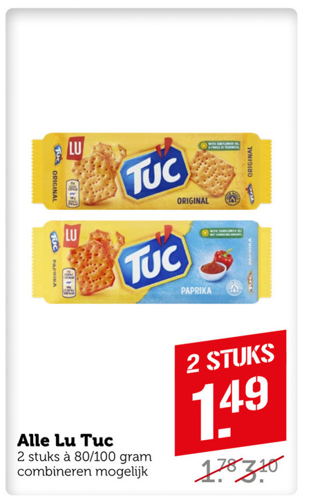 Lu Tuc   zoutje folder aanbieding bij  Coop - details