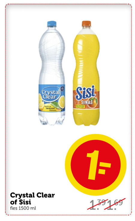 Sisi   frisdrank, fruitdrank folder aanbieding bij  Coop - details