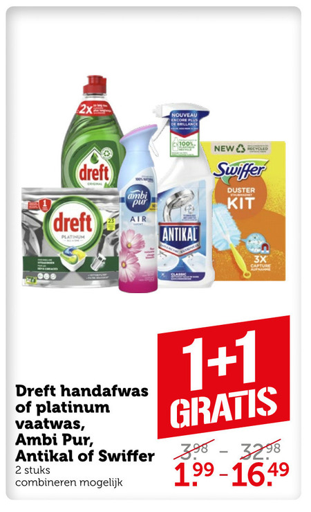 Ambi Pur   kalkaanslagreiniger, vaatwasmiddel folder aanbieding bij  Coop - details