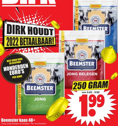 Beemster   kaas folder aanbieding bij  Dirk - details