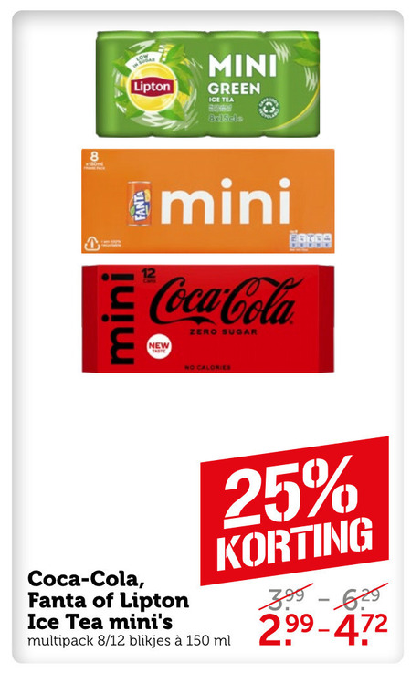 Coca-Cola   ice tea, cola folder aanbieding bij  Coop - details