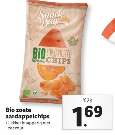 SnackDay   chips folder aanbieding bij  Lidl - details