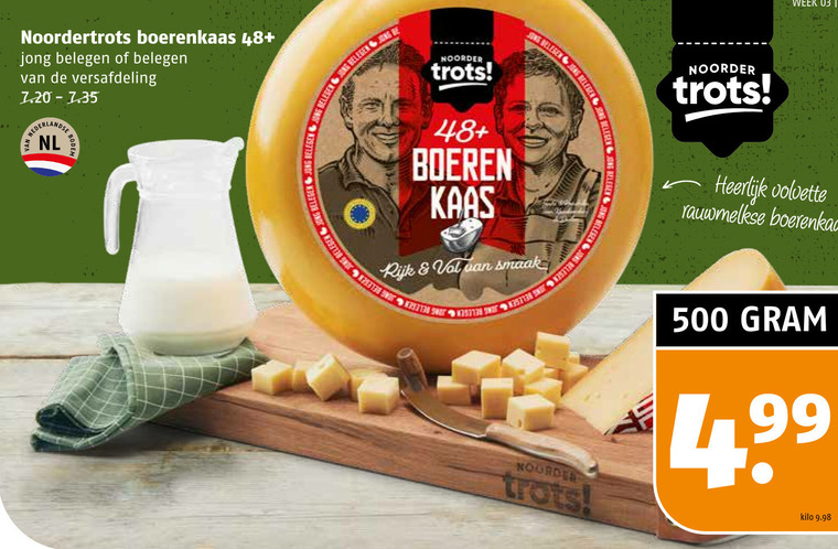 Boerenkaas   kaas folder aanbieding bij  Poiesz - details