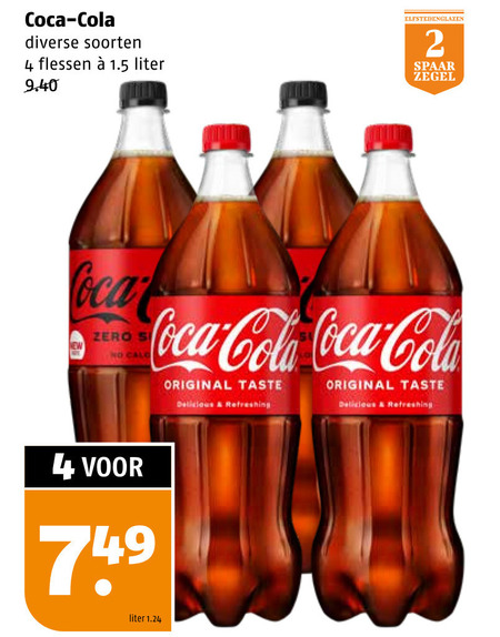 Coca-Cola   cola folder aanbieding bij  Poiesz - details