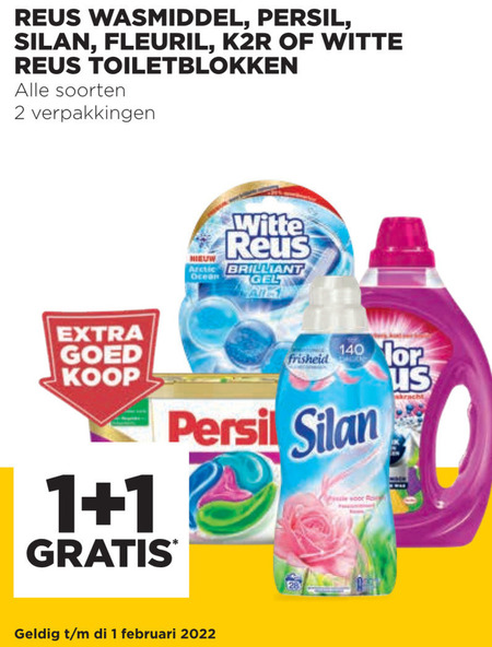 Persil   wasverzachter, wasdoekjes folder aanbieding bij  Jumbo - details