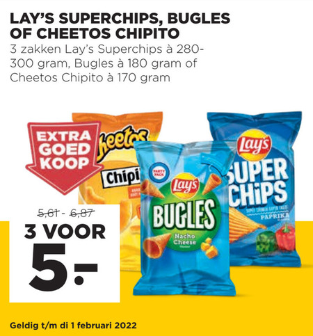 Lays   zoutje, chips folder aanbieding bij  Jumbo - details