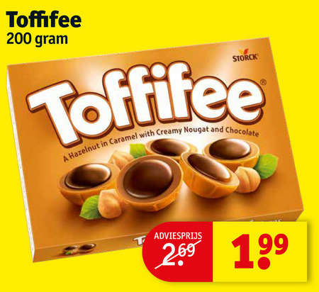 Toffifee   chocolade folder aanbieding bij  Kruidvat - details