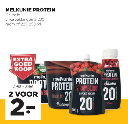 Melkunie   zuivelsnack folder aanbieding bij  Jumbo - details