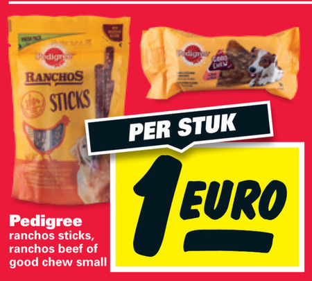 Pedigree   hondensnacks folder aanbieding bij  Nettorama - details