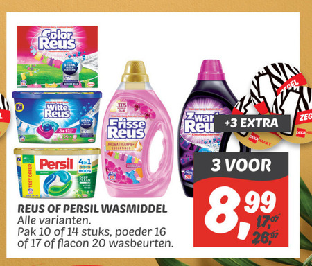 Persil   wasmiddel folder aanbieding bij  Dekamarkt - details