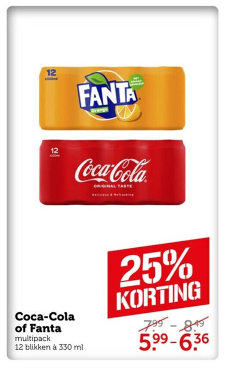 Coca-Cola   frisdrank, cola folder aanbieding bij  Coop - details