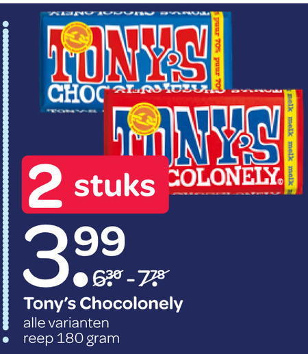 Tony Chocolony   chocolade folder aanbieding bij  Spar - details