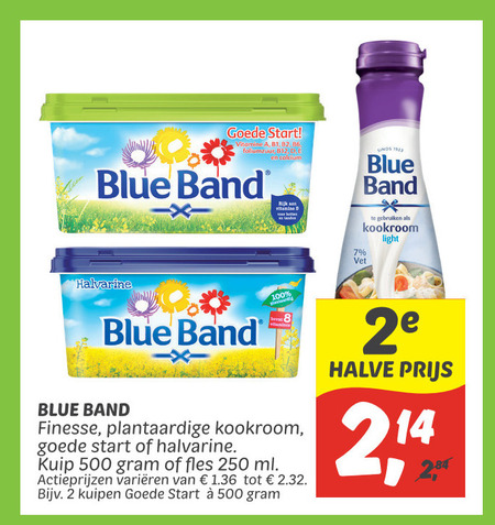 Blue Band   margarine, olie en vetten folder aanbieding bij  Dekamarkt - details