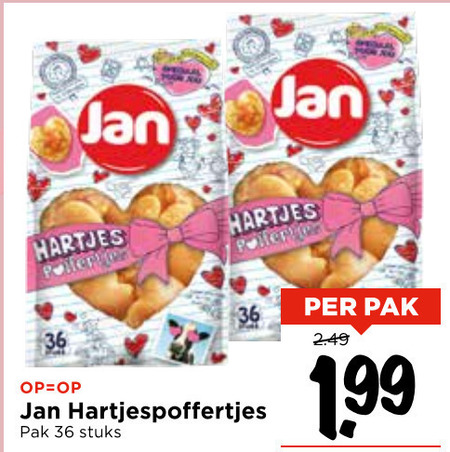 Jan   poffertjes folder aanbieding bij  Vomar - details