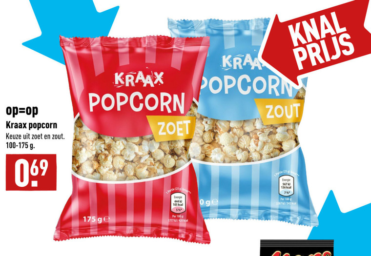 popcorn folder aanbieding bij Aldi details